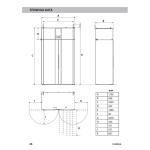 Apģērbu žāvēšanas skapis NIMO DC HP 120 ar taisnstūrveida formu, balta krāsa, bez ārējās ventilācijas.